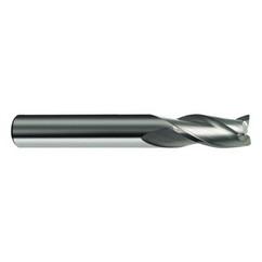 16mm Dia. x 92mm Overall Length 3-Flute Square End Solid Carbide SE End Mill-Round Shank-Center Cut-Firex - Makers Industrial Supply