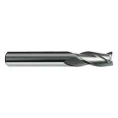 12mm Dia. x 83mm Overall Length 3-Flute Square End Solid Carbide SE End Mill-Round Shank-Center Cut-Firex - Makers Industrial Supply