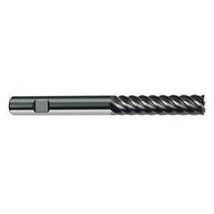 20mm Dia. - 150mm OAL - 45° Helix Bright Carbide End Mill - 8 FL - Makers Industrial Supply