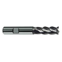 20mm Dia. - 104mm OAL - 4 FL Variable Helix Bright Carbide End Mill - Makers Industrial Supply