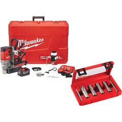 Milwaukee Tool - Portable Drill Presses Drill Type: Magnetic Chuck Size (Inch): 1-1/2 - Makers Industrial Supply