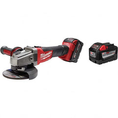 Milwaukee Tool - Angle & Disc Grinders Type of Power: Cordless Wheel Diameter (Inch): 4-1/2; 5 - Makers Industrial Supply