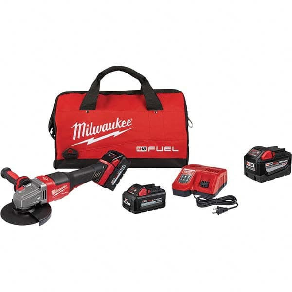 Milwaukee Tool - Angle & Disc Grinders Type of Power: Cordless Wheel Diameter (Inch): 4-1/2 - 6 - Makers Industrial Supply