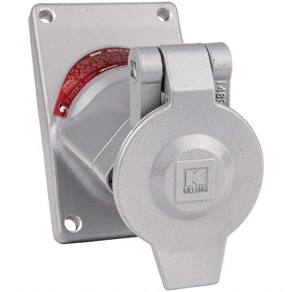 Hubbell Killark - Straight Blade Receptacles Receptacle Type: Single Receptacle Grade: Industrial - Makers Industrial Supply