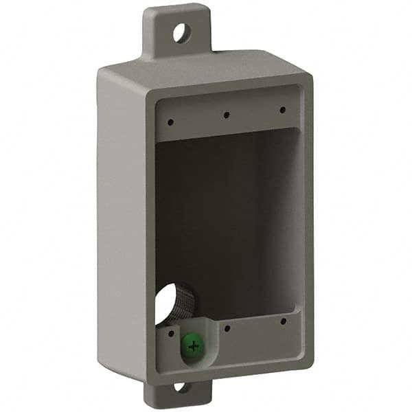 Hubbell Killark - Electrical Outlet Boxes & Switch Boxes Enclosure Type: Device Box Enclosure Shape: Rectangle - Makers Industrial Supply