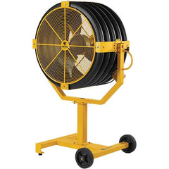 Big Ass Fans - Yellow Jacket, 30" OAW Mobile Pedestal Fan - Makers Industrial Supply