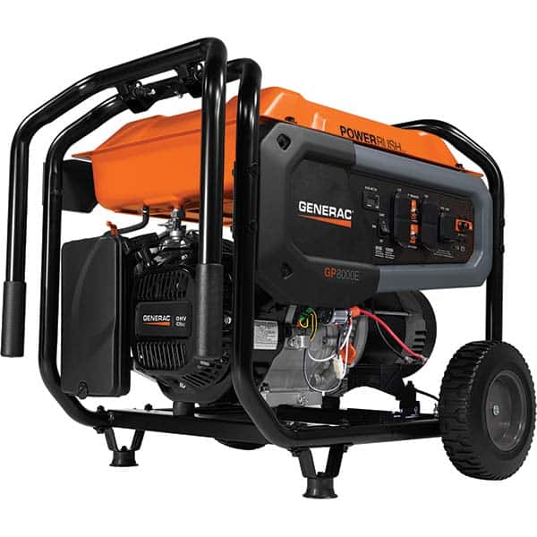 Generac Power - Portable Power Generators Fuel Type: Gasoline Starting Method: Electric/Recoil - Makers Industrial Supply