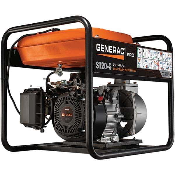 Generac Power - Self-Priming Engine Pumps Horsepower: 5.0 Engine Type: OHV - Makers Industrial Supply