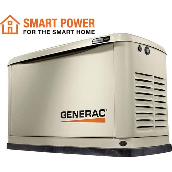 Generac Power - Standby Power Generators Generator Type: Air Cooled Fuel Type: Natural Gas; Liquid Propane (LP) - Makers Industrial Supply