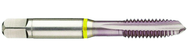 42433 2B 4-Flute Cobalt Yellow Ring Spiral Point Plug Tap-MolyGlide - Makers Industrial Supply