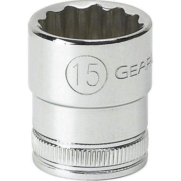 GEARWRENCH - Hand Sockets Drive Size (Inch): 3/8 Size (mm): 21.0 - Makers Industrial Supply