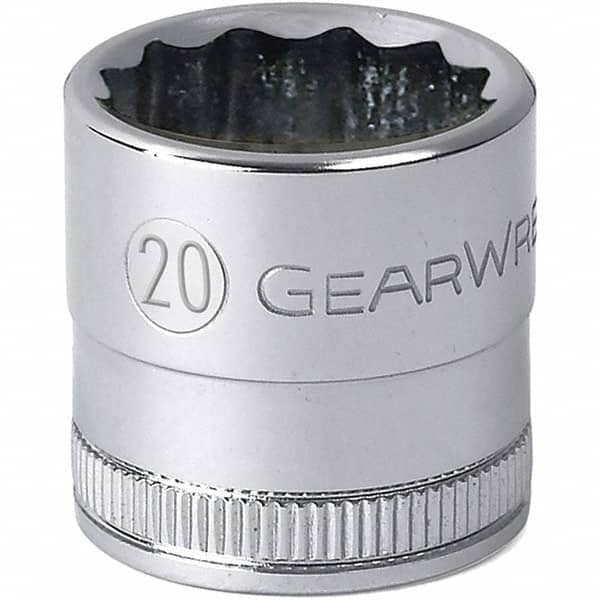 GEARWRENCH - Hand Sockets Drive Size (Inch): 1/2 Size (mm): 10.0 - Makers Industrial Supply