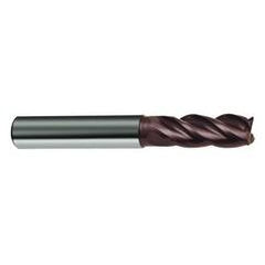 1/2" Dia. - 4-1/2" OAL - 4 FL Variable Helix Nano-A Carbide End Mill - Makers Industrial Supply