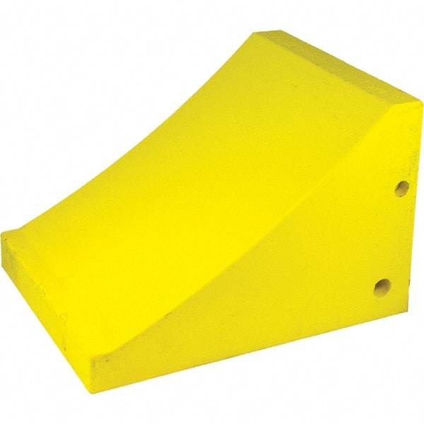 AME International - Wheel Chocks Width (Inch): 8-7/8 Height (Inch): 9-7/8 - Makers Industrial Supply