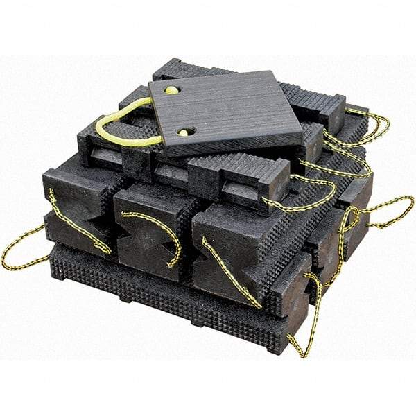 AME International - Cribbing Blocks & Sets Material: Recycled Plastic Height (Inch): 24 - Makers Industrial Supply