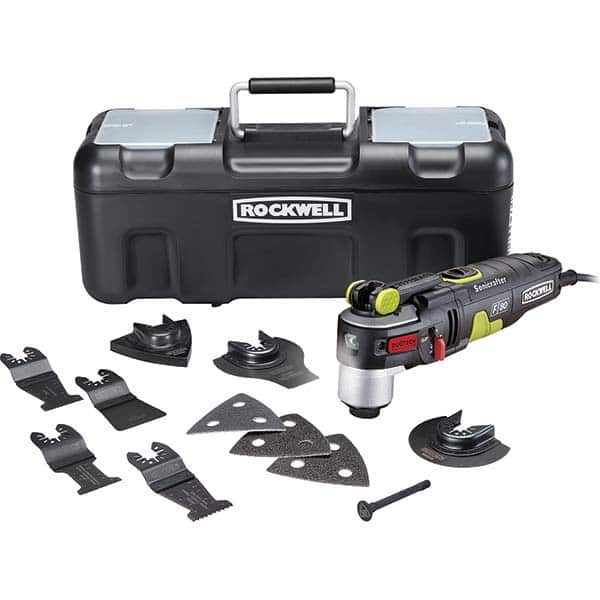 Rockwell - Rotary & Multi-Tools Type: Oscillating Tool Kit Type of Power: Electric - Makers Industrial Supply