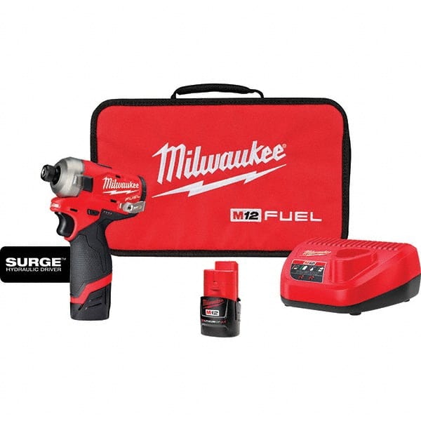 Milwaukee Tool - Impact Drivers Power Type: Cordless Voltage: 12 - Makers Industrial Supply