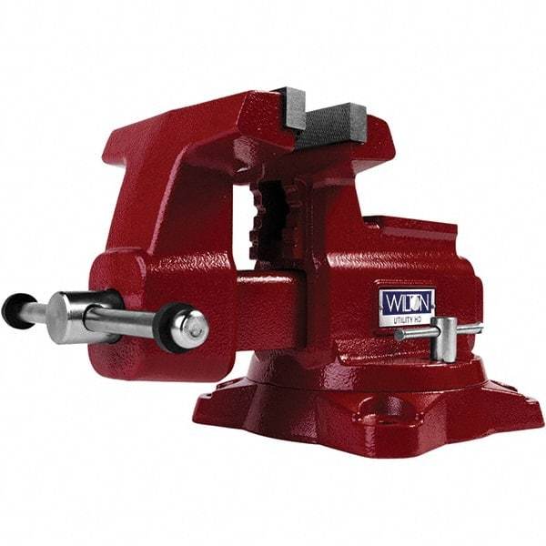 Wilton - Bench & Pipe Combination Vises Jaw Width (Inch): 6-1/2 Jaw Opening Capacity (Inch): 6-1/4 - Makers Industrial Supply