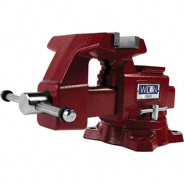 Wilton - Bench & Pipe Combination Vises Jaw Width (Inch): 5-1/2 Jaw Opening Capacity (Inch): 5 - Makers Industrial Supply