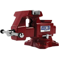 Wilton - Bench & Pipe Combination Vises Jaw Width (Inch): 4-1/2 Jaw Opening Capacity (Inch): 4 - Makers Industrial Supply