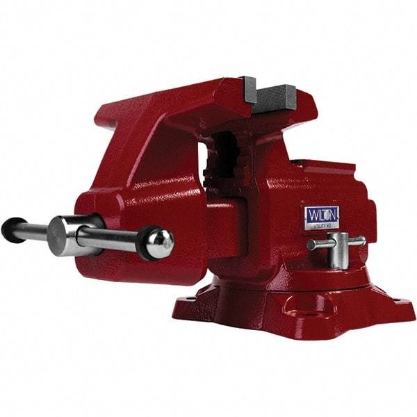 Wilton - Bench & Pipe Combination Vises Jaw Width (Inch): 8 Jaw Opening Capacity (Inch): 8-1/2 - Makers Industrial Supply