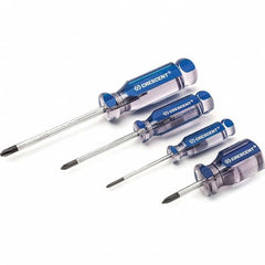 Crescent - Screwdriver Sets Screwdriver Types Included: Philips Number of Pieces: 4 - Makers Industrial Supply