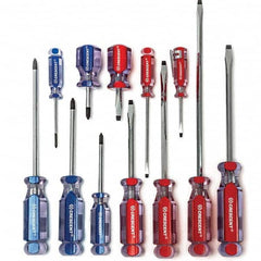 Crescent - Screwdriver Sets Screwdriver Types Included: Philips , Slotted Number of Pieces: 12 - Makers Industrial Supply