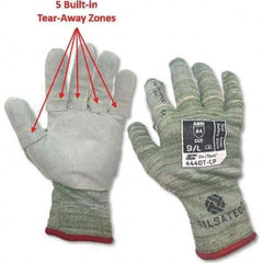 Tilsatec - Size S (7), ANSI Cut Lvl A4, Puncture Lvl 4, Abrasion Lvl 4, Cut & Puncture Resistant Gloves - Makers Industrial Supply