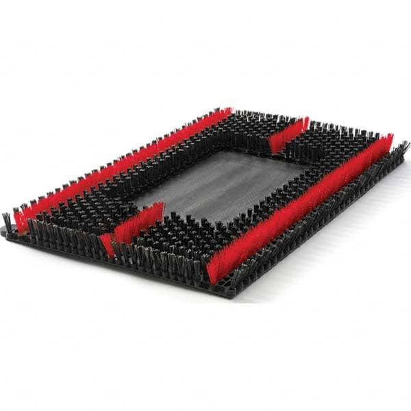 Floor Pads, Bonnets & Screens; Type: Scrubbing Brush; Pad Length: 14 in; Pad Width: 20 in; Pad Color: Red; Black; Grit Grade: Medium; Applications: General Scrubbing; Application: General Scrubbing; Color: Red; Black; Product Type: Scrubbing Brush; Pad Wi