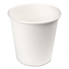 Boardwalk - Paper Hot Cups, 4 oz, White, 1000/Carton - Makers Industrial Supply