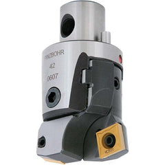 Techniks - 32mm Body Diam, Manual Fine Boring Head - Makers Industrial Supply