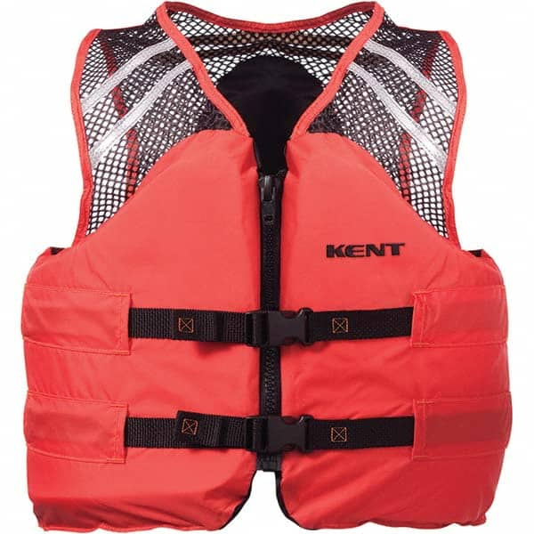 Kent - Life Jackets & Vests Type: Mesh Vest Size: Medium - Makers Industrial Supply