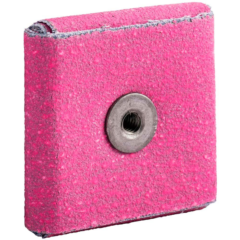 Merit Abrasives - Cross & Square Pads Pad Type: Square Abrasive Material: Ceramic Alumina - Makers Industrial Supply