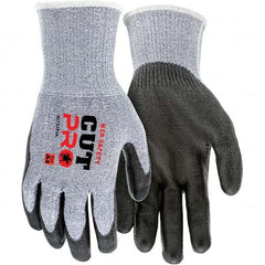 MCR Safety - Size 2XL, ANSI Cut Lvl A4, Polyurethane Coated Cut Resistant Gloves - Makers Industrial Supply