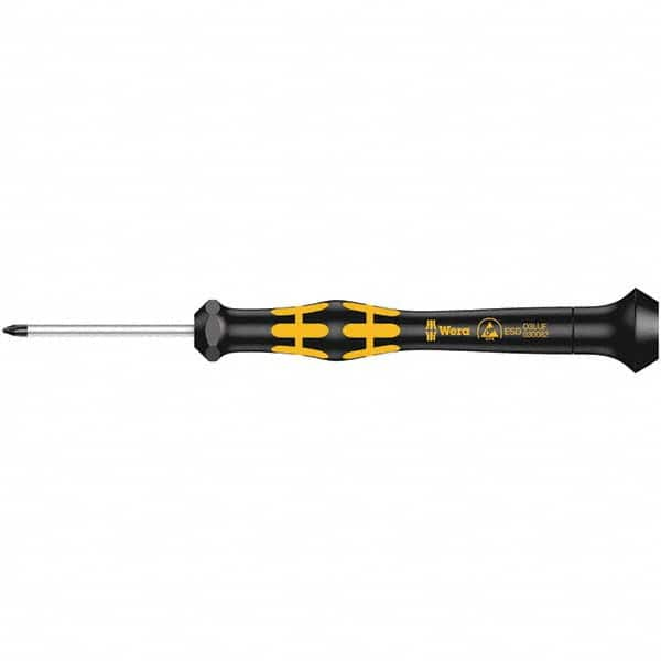 Wera - Precision & Specialty Screwdrivers Type: Microstix Screwdriver Overall Length Range: 3" - 6.9" - Makers Industrial Supply