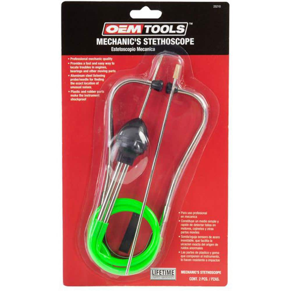 Automotive Hand Tools & Sets; For Use With: Bearings &Other Moving Parts; Engines; Color: Hi-Viz Lime Green; Material: Aluminum; Plastic; Length (Decimal Inch): 29.00; Length (Inch): 29.00; Length (mm): 29.00; Type: Mechanic's Stethoscope; Tool Type: Mech