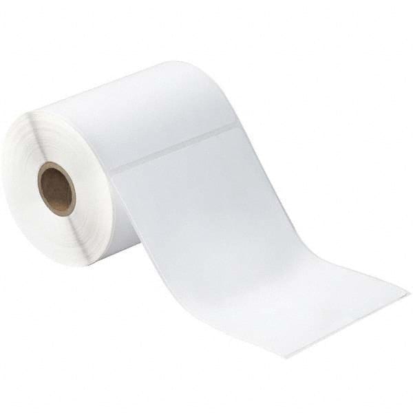 Value Collection - Pack of 12 Rolls, 250 Labels per Roll, 4" x 6" White Paper Thermal Labels - Makers Industrial Supply