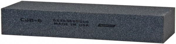 Norton - 6" Long x 2" Wide x 1" Thick, Silicon Carbide Sharpening Stone - Rectangle, Coarse Grade - Makers Industrial Supply