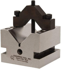 Suburban Tool - 1-5/8" Max Capacity, 90° Angle, Hardened Steel V-Block - 2-1/2" Long x 2-1/2" Wide x 2" High, Sold as Individual - Makers Industrial Supply