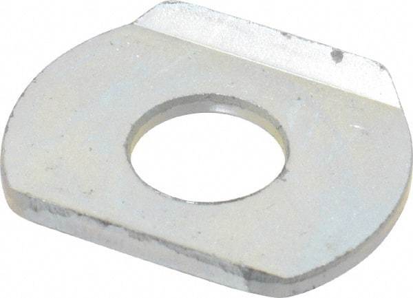 De-Sta-Co - Zinc Plated, Carbon Steel, Flanged Washer for 5/16" Diam Clamp Spindle - 5/16-18 Thread, 0.33" Hole Diam, 0.88" Overall Diam, 0.59" Between Flanges - Makers Industrial Supply