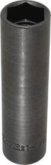 Proto - 1/2" Drive 1-1/8" Deep Impact Socket - 6 Points, 5-3/4" OAL - Makers Industrial Supply