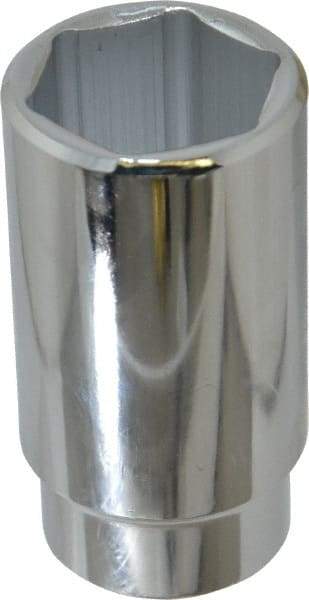 Proto - 1-3/8", 1/2" Drive, Deep Hand Socket - 6 Points, 3-1/2" OAL - Makers Industrial Supply