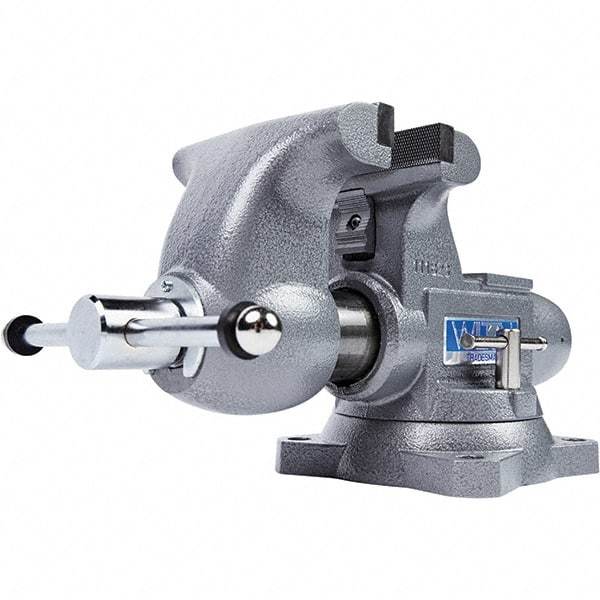 Wilton - Bench & Pipe Combination Vises Jaw Width (Inch): 6-1/2 Jaw Opening Capacity (Inch): 7-1/4 - Makers Industrial Supply