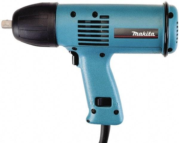 Makita - 1/2" Drive, 260 Ft/Lb Torque, Pistol Grip Handle, 2,000 RPM, Impact Wrench - 3.5 Amps, 120 Volts - Makers Industrial Supply