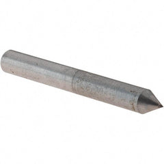 Norton - 1" Long x 3/16" Shank Diam Single Point Diamond Dresser - 60° Included Angle - Makers Industrial Supply