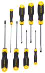 STANLEY® 8 Piece Cushion Grip Screwdriver Set - Makers Industrial Supply
