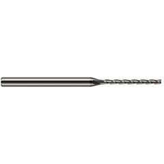 Harvey Tool - 1/16", 0.95" LOC, 1/8" Shank Diam, 2-1/2" OAL, 3 Flute Solid Carbide Square End Mill - Exact Industrial Supply