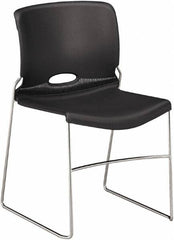 Hon - Polypropylene Lava Stacking Chair - Chrome Frame, 19 Inch Wide x 21 Inch Deep x 29 Inch High - Makers Industrial Supply