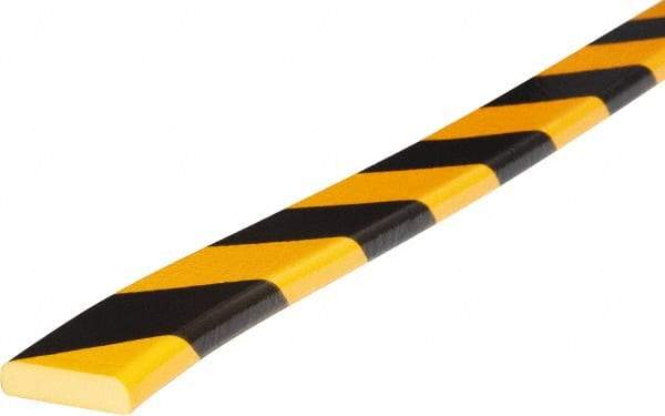 PRO-SAFE - Polyurethane Foam Type F Surface Guard - Yellow/Black - Makers Industrial Supply