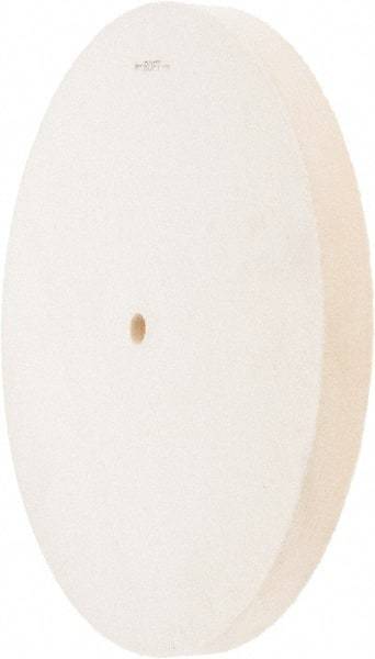 Value Collection - 10" Diam x 3/4" Thick Unmounted Buffing Wheel - 1 Ply, Polishing Wheel, 1/2" Arbor Hole, Soft Density - Makers Industrial Supply